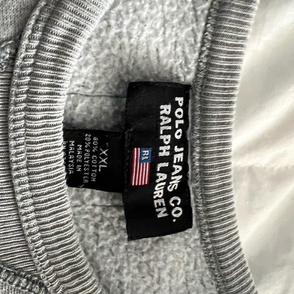 Rare Vintage Gray Polo Jeans Co.